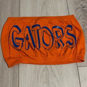 UF University of Florida Gators Tube Top | Orange with Blue Writing | OS | $10